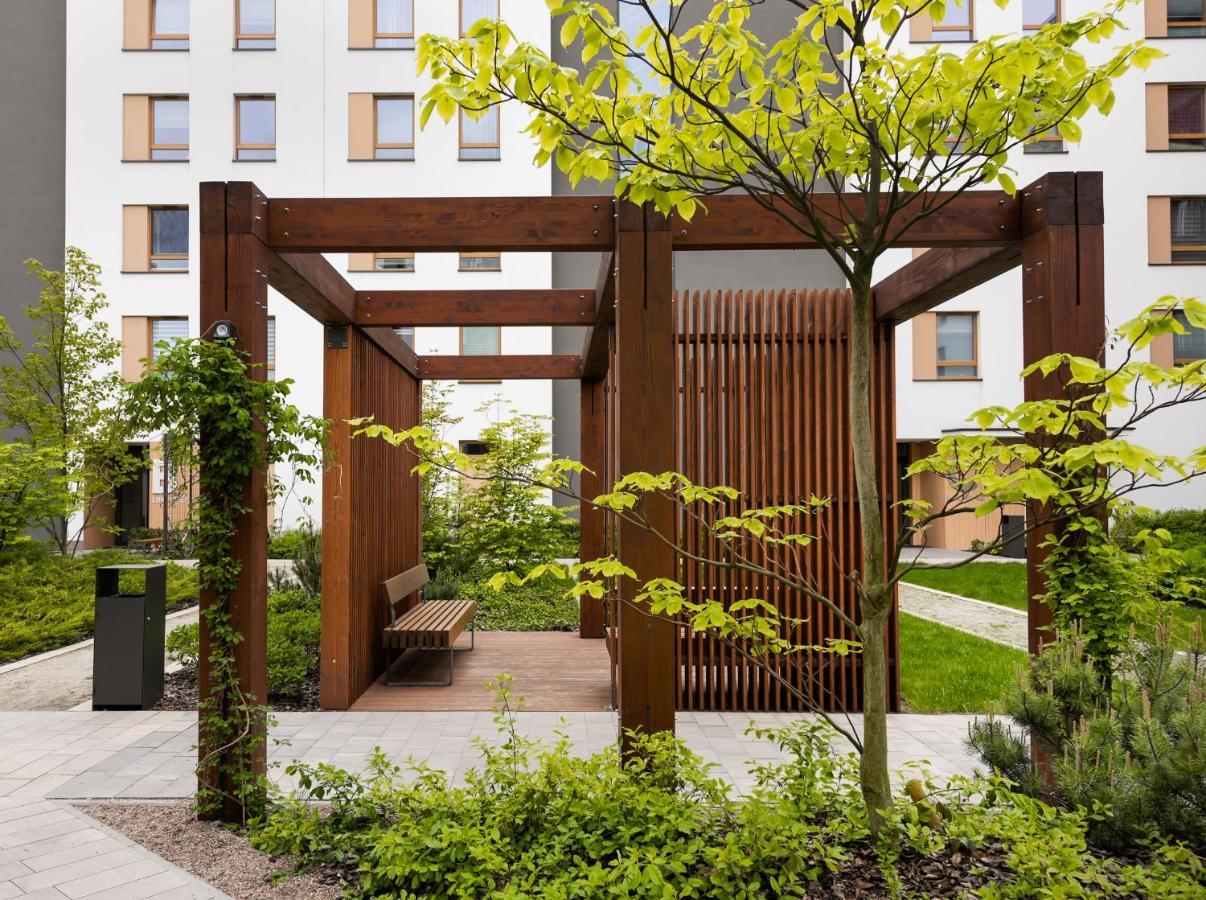 Wola Skwer Happy Apartment Варшава Екстер'єр фото